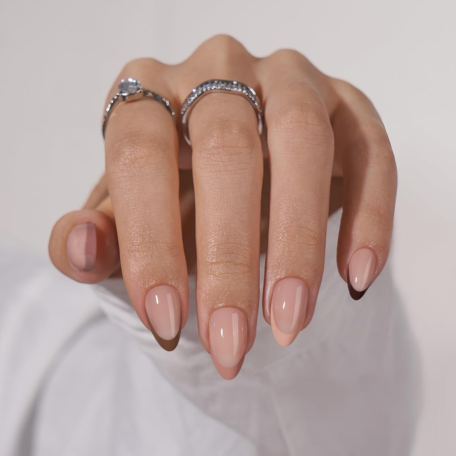 Chic French Tip Nail Kit