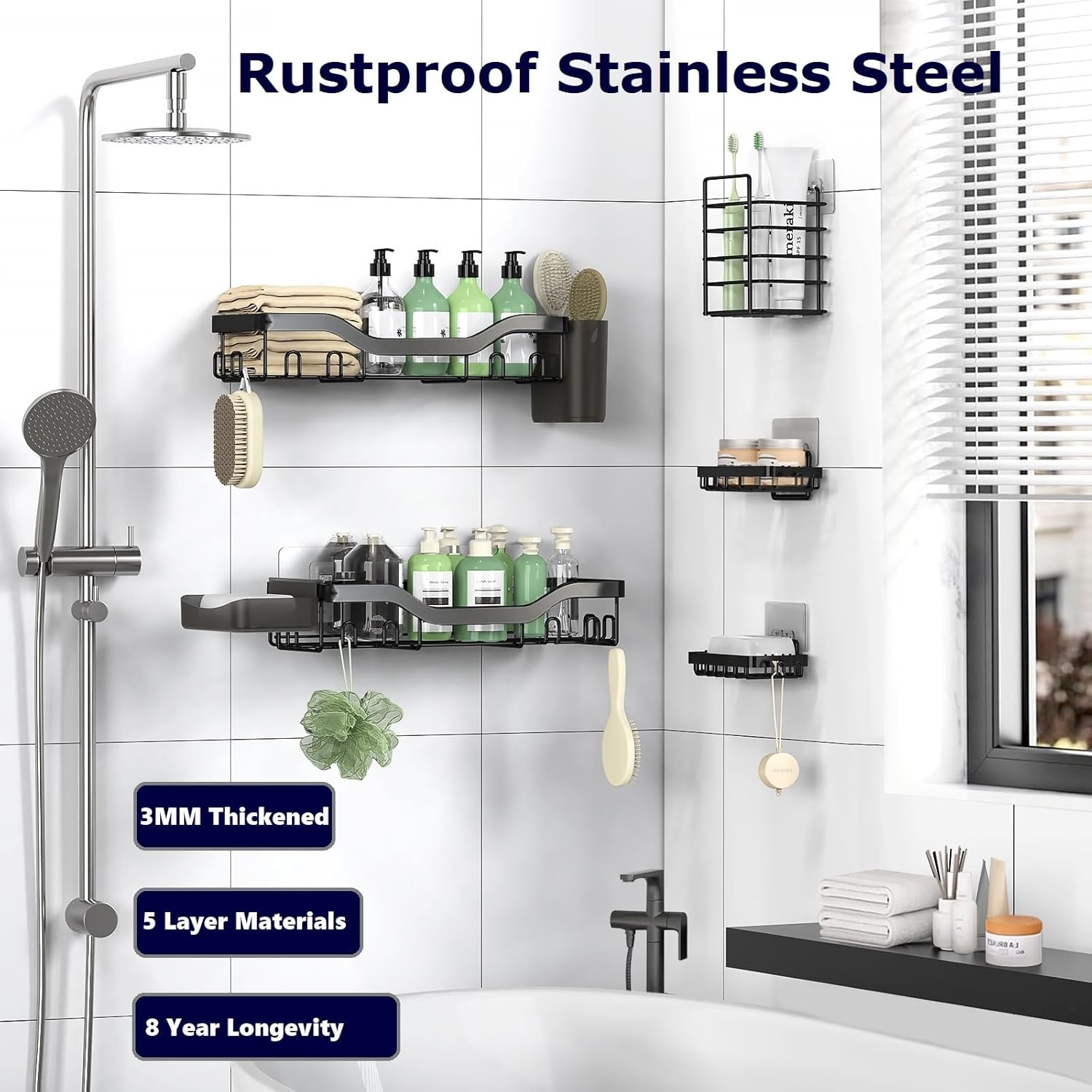 Shower Bliss Organizer Set