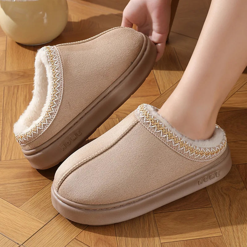 Cozy Fluffy Winter Slippers